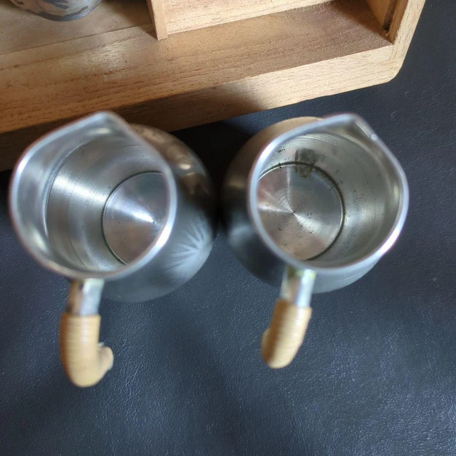 Genuine tin tin sake set, unused item,6689 3