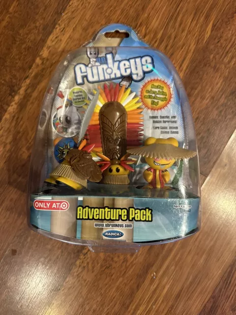 UB FUNKEYS Funkiki Island Adventure Pack Tiki Radica Sealed Target 2008