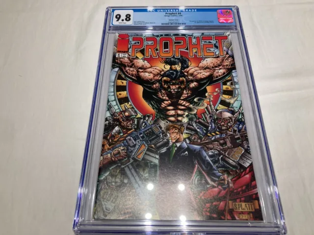 Prophet 4 CGC 9.8 NM/M White Pages Image Comics Liefeld Platt Variant 1994