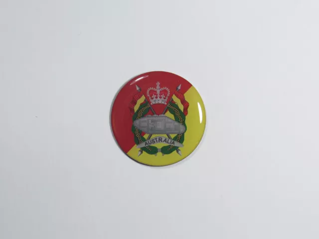 Royal Australian Armoured Corps RAAC Australian Army ANZAC Day Lapel Badge