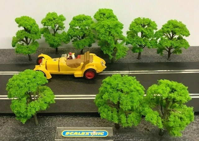 5 DECIDUOUS TREES TRACKSIDE / RALLY LAYOUT Airfix Scalextric Fly ...