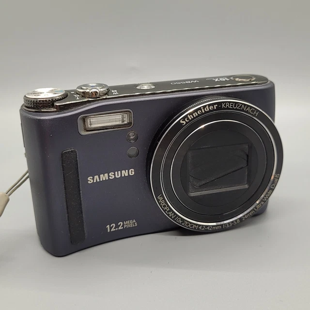 Samsung WB550 12.2MP Compact Digital Camera Black Tested