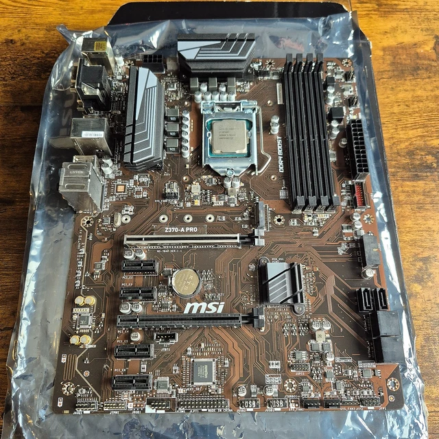 MSI Intel Z370-A PRO Coffee Lake ATX Motherboard LN84385 | UK