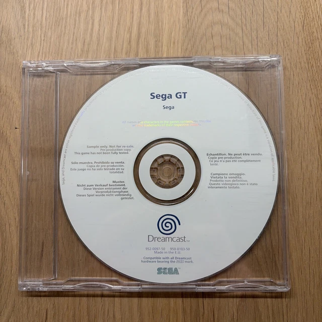 Jeu SEGA Dreamcast – Formula 1 World Grand Prix – Promo White Label – CD Impeccable