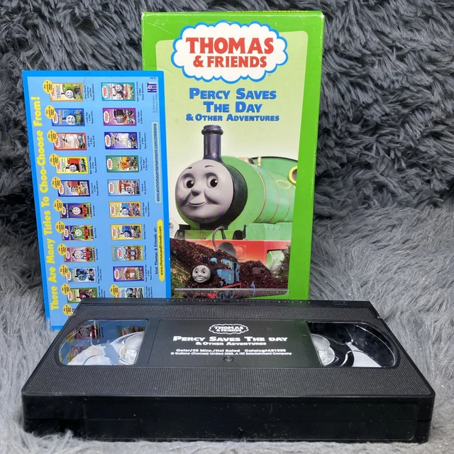 THOMAS AND FRIENDS Percy Saves The Day And Other Adventures VHS Tape ...