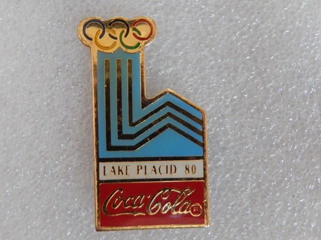Pin’s Coca-Cola JO Lake Placid 1980 – Vintage – Édition Limitée
