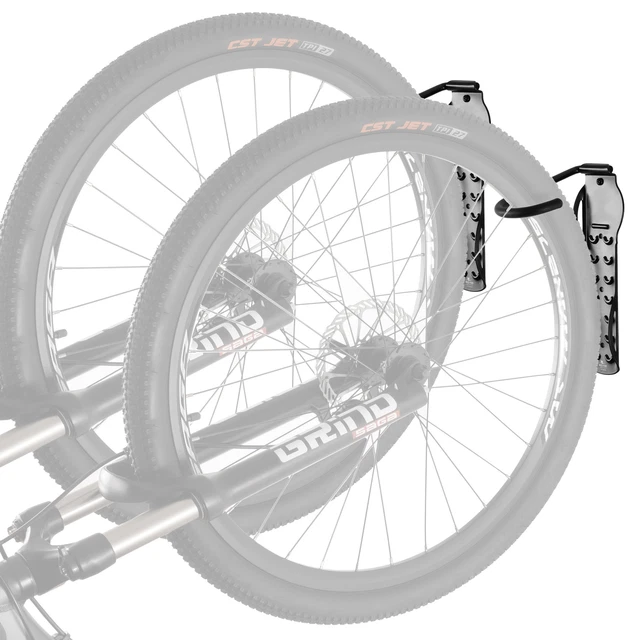 2xBike Hanger Bicycle Wall Hook Mount Holder Garage Vertical Rack Indoor Storage