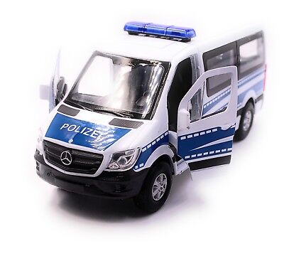 lizensiert Onlineworld2013 Sprinter Fenster Blau Modellauto Auto Maßstab 1:34 