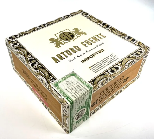 Plasencia Reserva Robusto Empty Wooden Cigar Box 9.5x6x1.5
