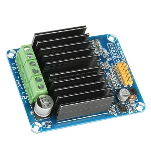 Carte Pilote Moteur DC Double Canal 30A - Module De Commande PWM Pour Moteurs De Voiture Intelligente Ou Robot