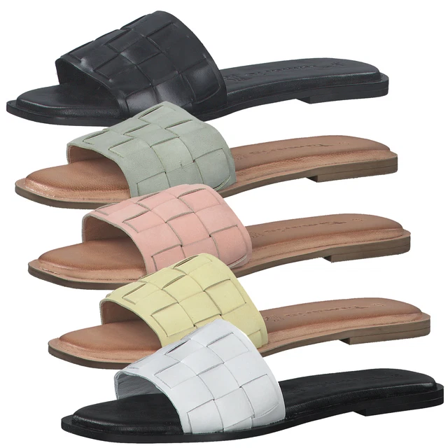Tamaris Mules Femmes Sabots en Cuir 1-27122-28