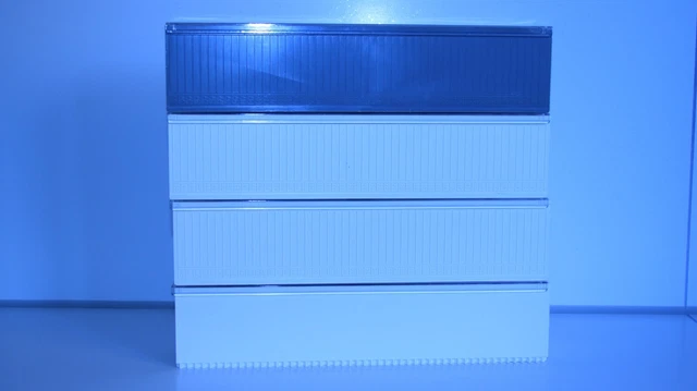 4x Braun Paximat Dia Magazin für 50 Dias  3 x Weiß und 1 x Grau
