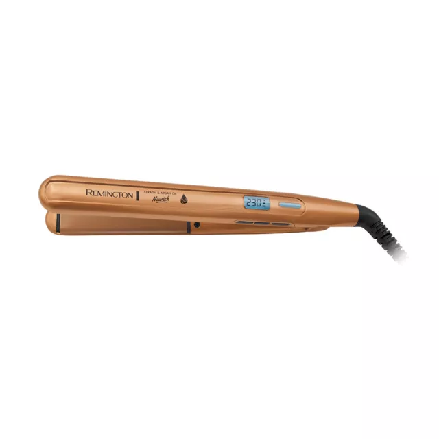 Remington Keratin & Argan Oil Nourish Moisture Smooth Ceramic Hair Straightener