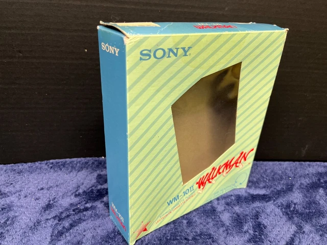 _EMPTY BOX ONLY_ Walkman Cassette Player WM-10 II _EMPTY BOX ONLY_ Walkman Cassette Player WM-10 II