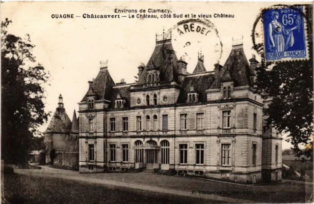 CPA AK Env. de CLAMECY - Ouagne - Chateauvert - Le Chateau cote Sud (457322)