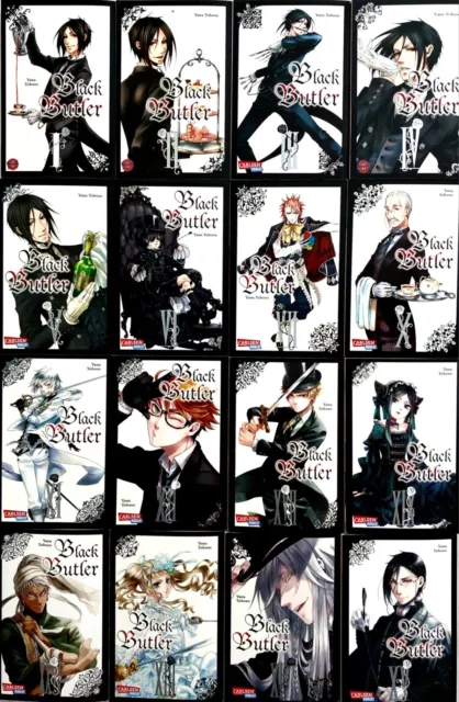 Black Butler [ Kuroshitsuji ] Carlsen Manga Sammlung