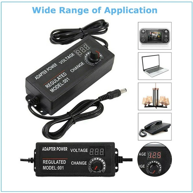 Regolabile Interruttore Adattatore Display LCD Motore Velocità Controllo Alto