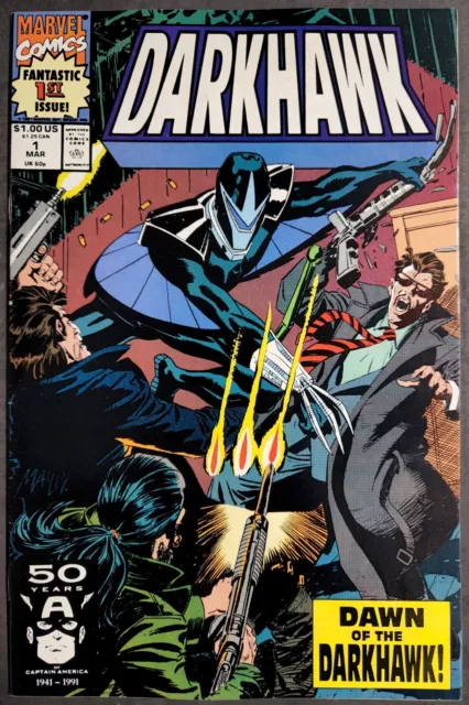 Darkhawk #1 1st Appearance & Origin Marvel Comics 1991 VF/NM