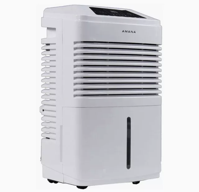 Amana Portable Dehumidifier 35-Pt 115V w/ Adjustable Humidistat/Auto Shut-Off