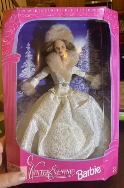 Vintage 1998 Winter Evening Barbie 19220 New In Box Special Edition