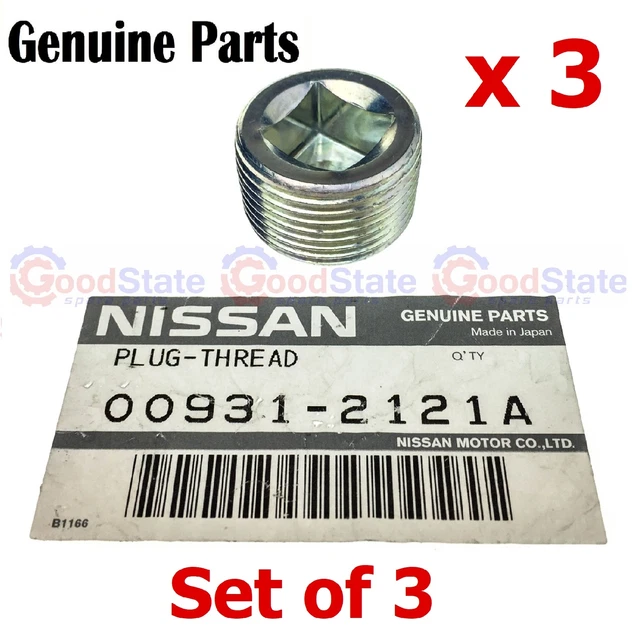 GENUINE FORD MAVERICK Diff Gearbox Transfer Case Filler Plug x3 19.41