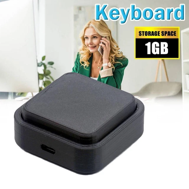 Usb Hot Key Button Programmable 1-KEY USB MINI Mechanical Keyboard Custom Shortcut Programmable Hot ...