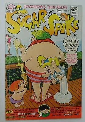 SUGAR AND SPIKE #79 - VG DC 1968 Vintage Comic