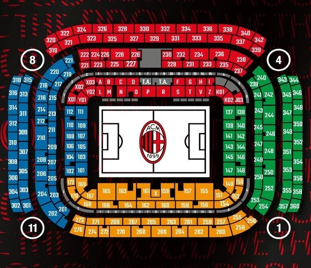 Biglietto MILAN LECCE Domenica 23/04/23 18.00 - 2^ Anello Verde - Serie A 22/23