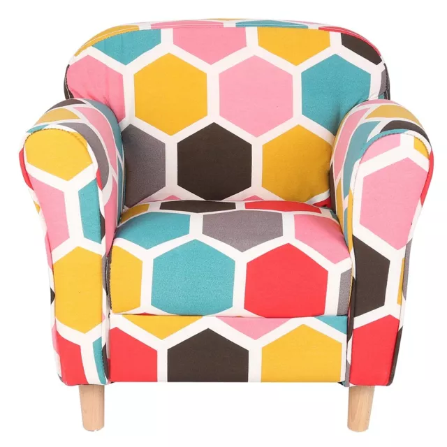 Cute Modern Multicolor Kid’s Armchair Children’s Sofa Chair Cartoon Sofa SD