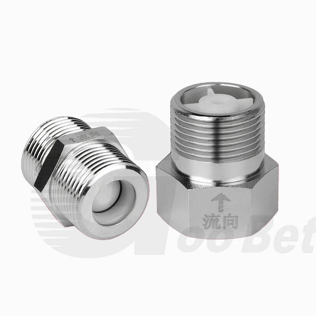 Rückschlagventil Aus Messing – 1" BSP Innengewinde Auf 3/4" BSP Außengewinde, Für Luft, Wasser, Öl & Co.