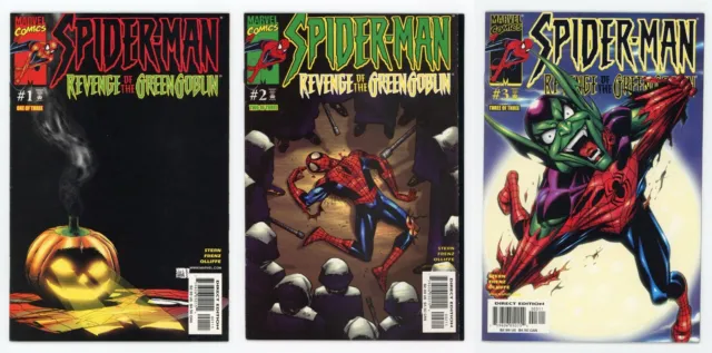 Spider-Man Revenge of the Green Goblin #1-3 (VF/NM SET) 1 2 3 Osborn 2000 Marvel