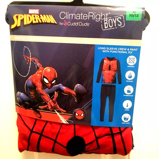Spiderman Climate Right Warm Underwear Set