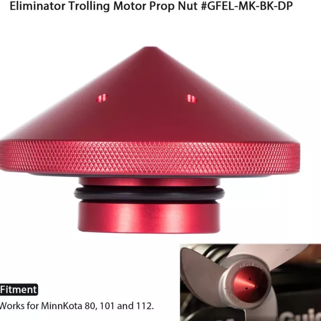 T-H Marine G-Force Eliminator Trolling Motor Prop Nut - Minn Kota 80 101 and 112