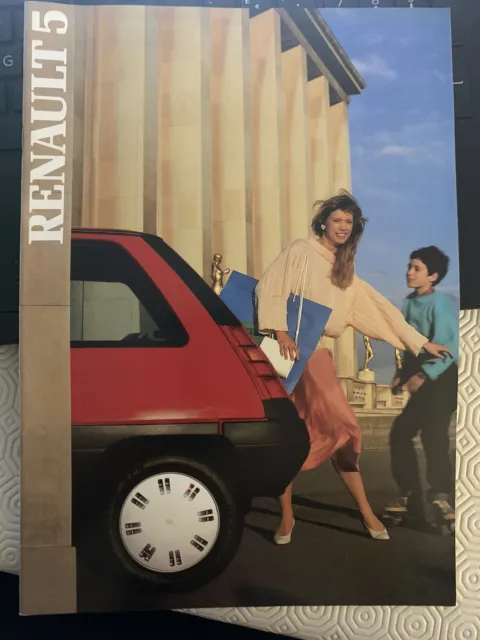 Catalogue/Brochure Renault 5 - Renault Super 5