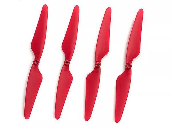 Hubsan H502E H502C H502S H216A X4 Propellers Props A + B Red UK