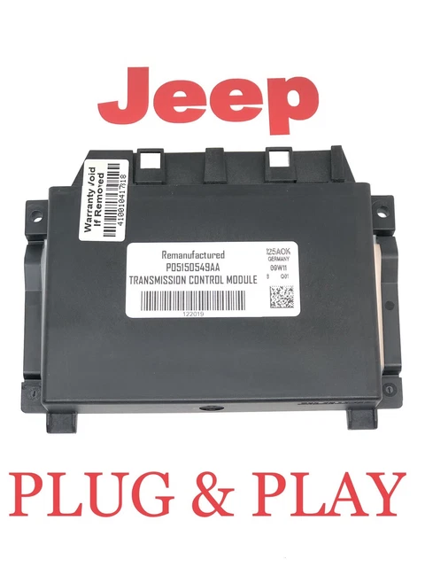 08 JEEP GRAND Cherokee Transmission Contrôle Module Tcm Tcu 05150549 ...