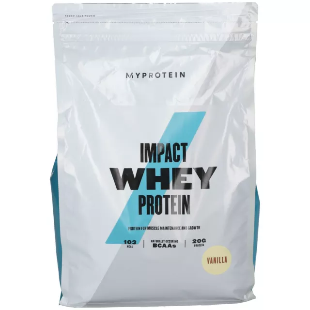 MyProtein Impact Whey Protein -1 kg - Vanille - Date : 09/2024 Neuf