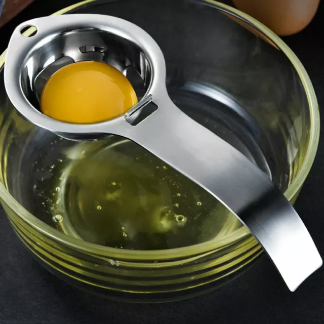 Stainless Steel Baking Egg Yolk White Egg Extractor Egg Separator Filter Sieve