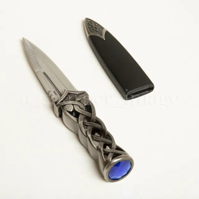 Celtic Knot 'Jeweled' Athame Wicca Wiccan Pagan Ceremonial Knife 9.25" Dagger