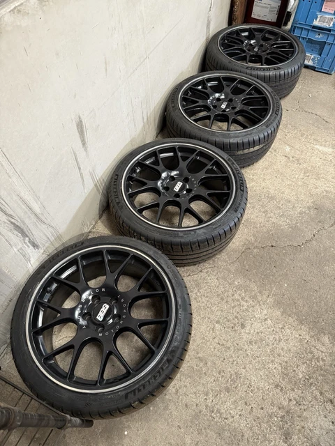 Genuine BBS CH-R Wheels And Tyres 19x8.5 ET32