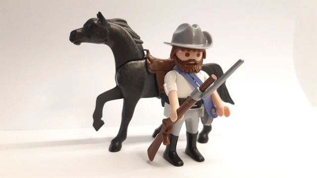 Playmobil Western 2X Gambe Stivali ACW Sudisti Francesi