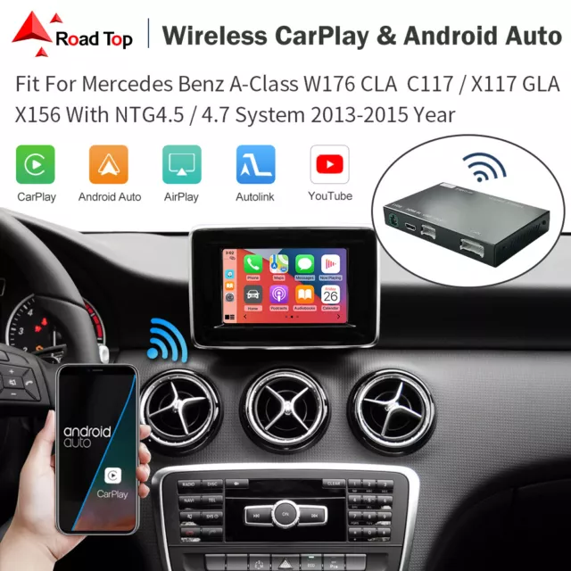 CarPlay AndroidAuto für Benz W177 W176 W205 C246 W212 W447 W207 W218