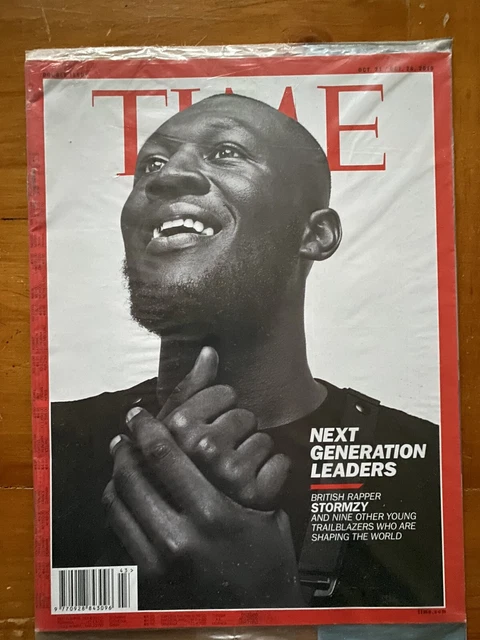 TIME MAGAZINE 2019 Stormzy British Rapper Next Generation Leaders NEW ...