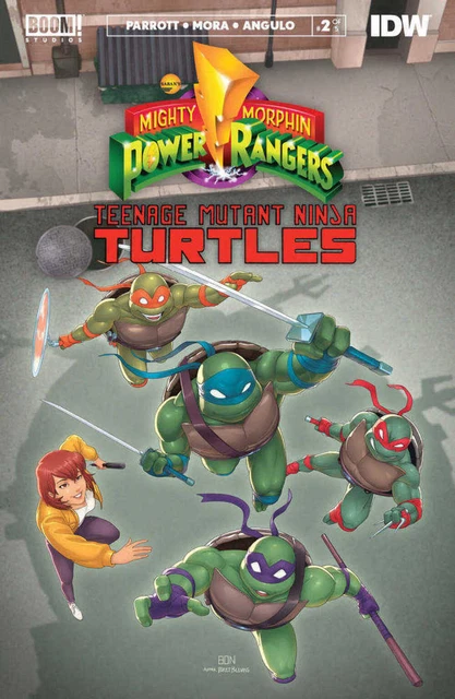 Mmpr Teenage Mutant Ninja Turtles II #2 (Of 5) Cover D Teenage Mutant Ninja Turt