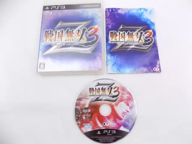 Mint Disc Playstation 3 Ps3 Sengoku Musou 3 Z Japanese Free Postage