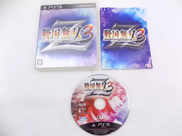 Mint Disc Playstation 3 Ps3 Sengoku Musou 3 Z Japanese Free Postage