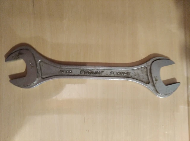 Clé Plate FACOM VANCHROME N°33 – Tailles 13 Et 15 – Outil Pro Made In France