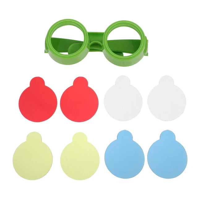 Occhiali tonalità per bambini plastica giocattoli per bambini scuola materna lenti miste colori