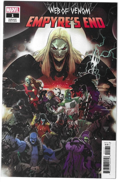 Web of Venom : Empyre's End #1 (2021) 1:50 Silva Variant NM- or Better