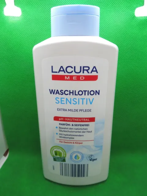 2 x Lacura Med Waschlotion Sensitiv, á 500 ml; Extra milde Pflege (13,99€/L)